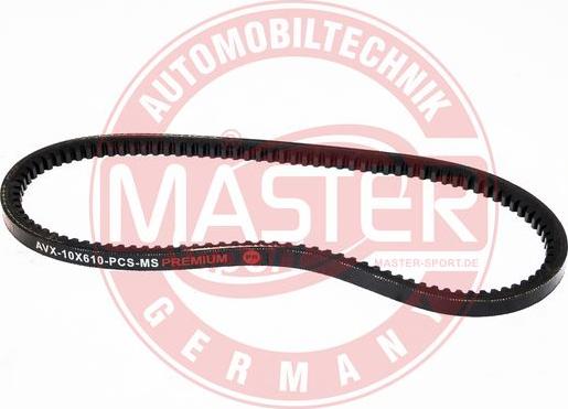 MASTER-SPORT AVX-10X607-PCS-MS - Клиновий ремінь autozip.com.ua