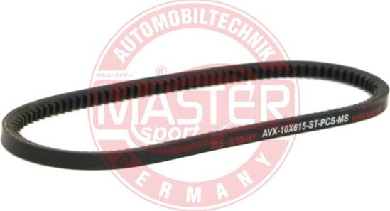 MASTER-SPORT AVX-10X615-PCS-MS - Клиновий ремінь autozip.com.ua