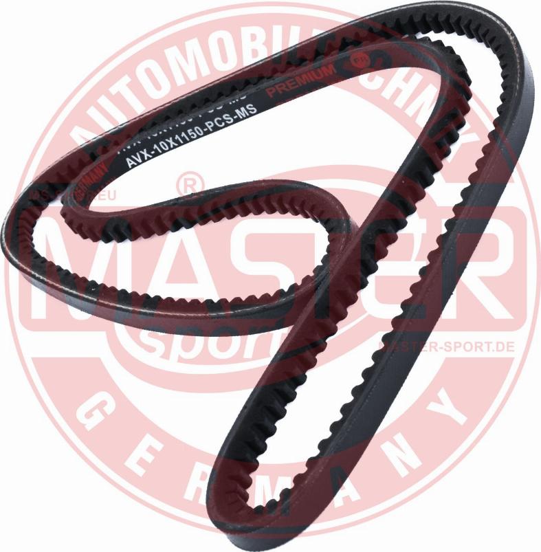 MASTER-SPORT AVX-10X1150-PCS-MS - Клиновий ремінь autozip.com.ua