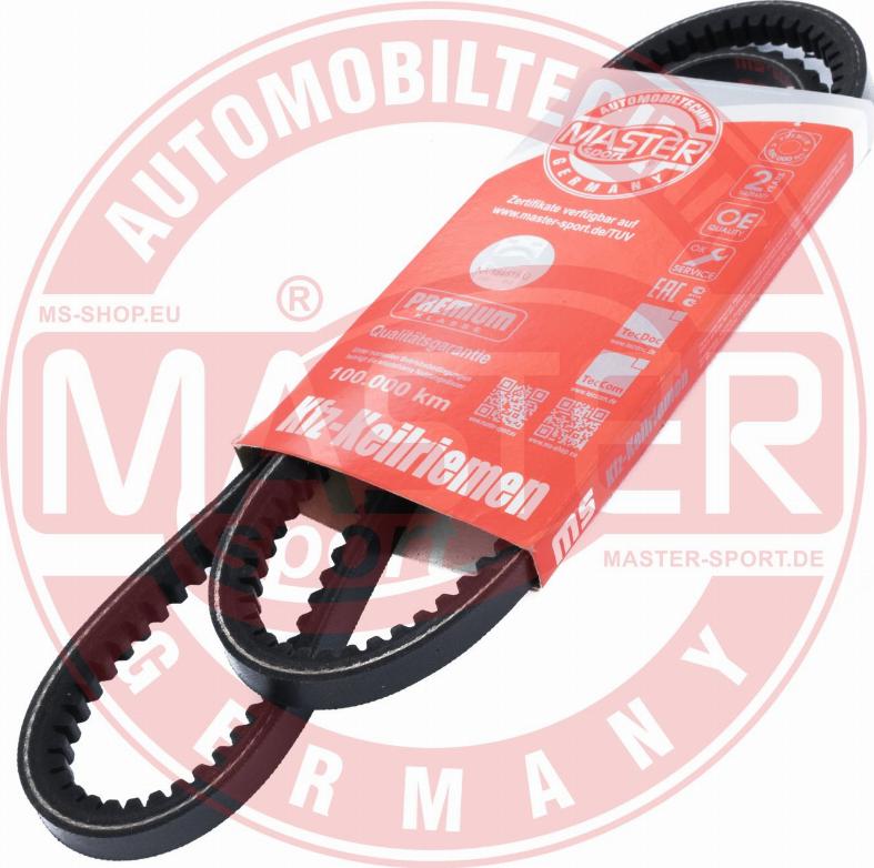 MASTER-SPORT AVX-10X1100-PCS-MS - Клиновий ремінь autozip.com.ua