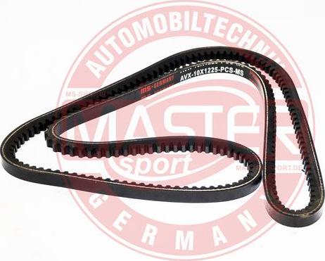 MASTER-SPORT AVX-10X1225-PCS-MS - Клиновий ремінь autozip.com.ua
