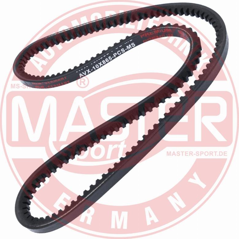 MASTER-SPORT AVX-10X865-PCS-MS - Клиновий ремінь autozip.com.ua