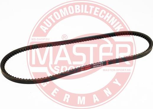 MASTER-SPORT AVX-10X813-PCS-MS - Клиновий ремінь autozip.com.ua