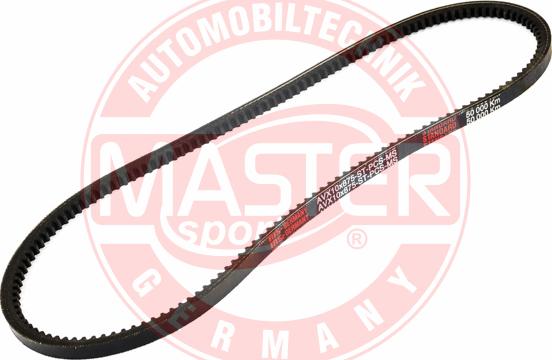 MASTER-SPORT AVX-10X875-ST-PCS-MS - Клиновий ремінь autozip.com.ua