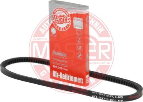 MASTER-SPORT AVX-10X710-PCS-MS - Клиновий ремінь autozip.com.ua