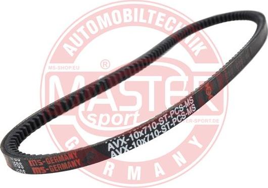 MASTER-SPORT AVX-10X710-ST-PCS-MS - Клиновий ремінь autozip.com.ua