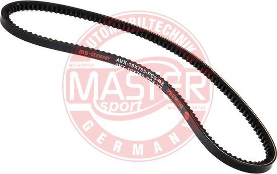 MASTER-SPORT AVX-10X785-PCS-MS - Клиновий ремінь autozip.com.ua