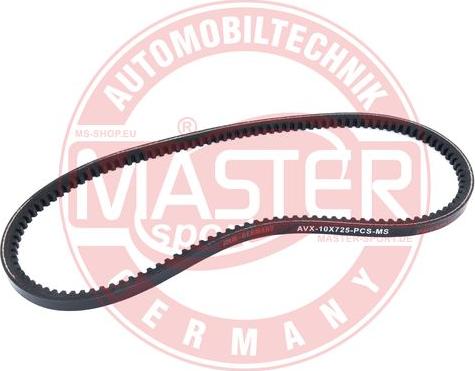 MASTER-SPORT AVX-10X725-PCS-MS - Клиновий ремінь autozip.com.ua