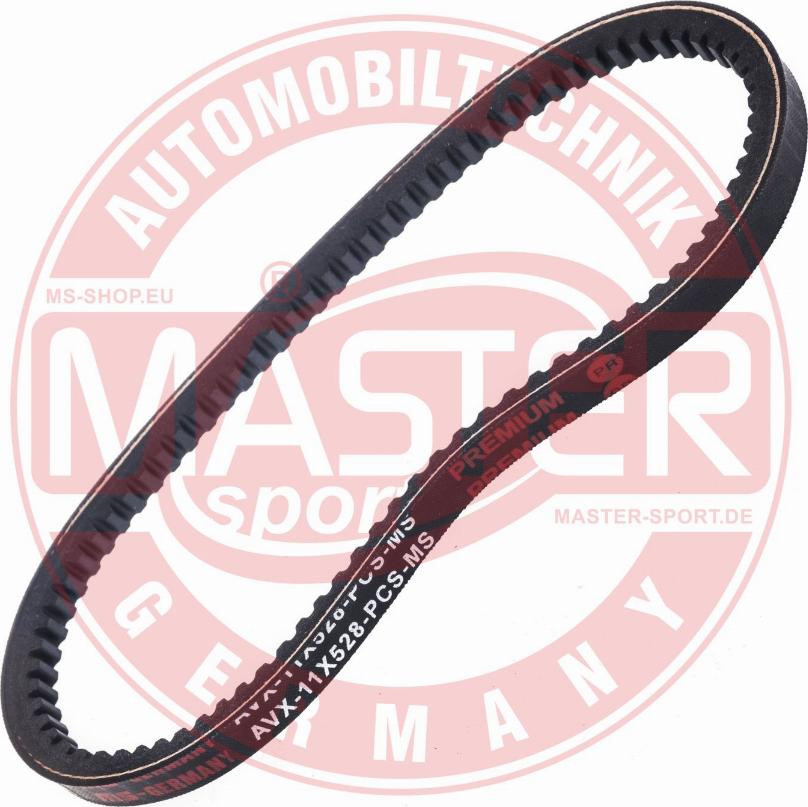 MASTER-SPORT AVX-11X528-PCS-MS - Клиновий ремінь autozip.com.ua