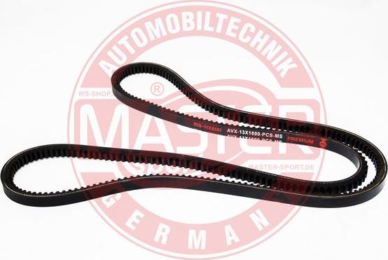 MASTER-SPORT AVX-13X1595-PCS-MS - Клиновий ремінь autozip.com.ua