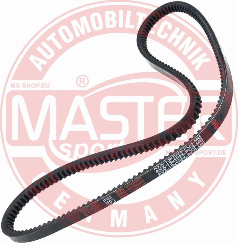 MASTER-SPORT AVX-13X1025-PCS-MS - Клиновий ремінь autozip.com.ua