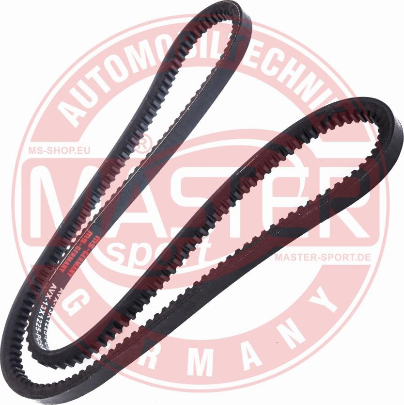 MASTER-SPORT AVX-13X1225-PCS-MS - Клиновий ремінь autozip.com.ua