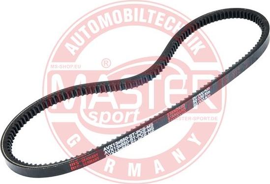MASTER-SPORT AVX-13X850-ST-PCS-MS - Клиновий ремінь autozip.com.ua