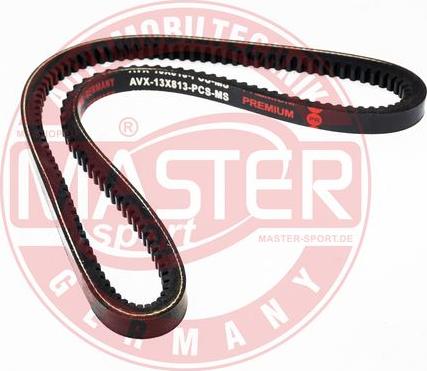 MASTER-SPORT AVX-13X813-PCS-MS - Клиновий ремінь autozip.com.ua