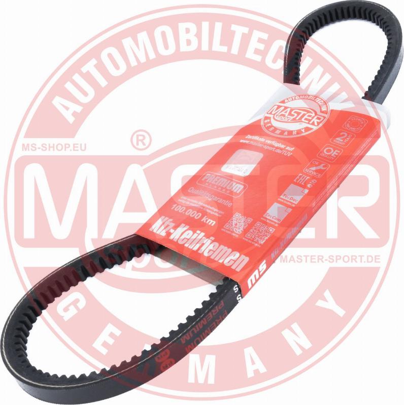 MASTER-SPORT AVX-13X825-PCS-MS - Клиновий ремінь autozip.com.ua