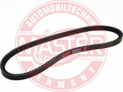 MASTER-SPORT AVX-13X725-PCS-MS - Клиновий ремінь autozip.com.ua