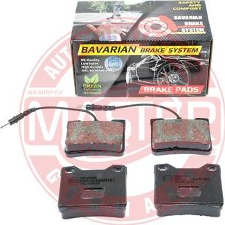 MASTER-SPORT K6040592 - Гальмівні колодки, дискові гальма autozip.com.ua