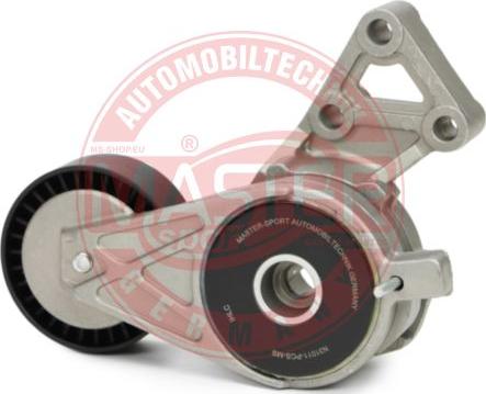 MASTER-SPORT N31011-PCS-MS - Паразитний / провідний ролик, поліклиновий ремінь autozip.com.ua