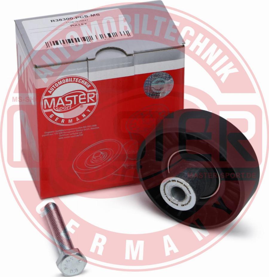 MASTER-SPORT R38300-PCS-MS - Паразитний / провідний ролик, поліклиновий ремінь autozip.com.ua