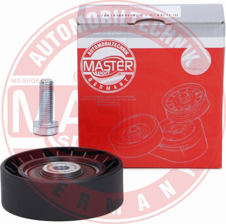 MASTER-SPORT R38251-PCS-MS - Паразитний / провідний ролик, поліклиновий ремінь autozip.com.ua