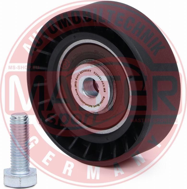 MASTER-SPORT R38251-PCS-MS - Паразитний / провідний ролик, поліклиновий ремінь autozip.com.ua