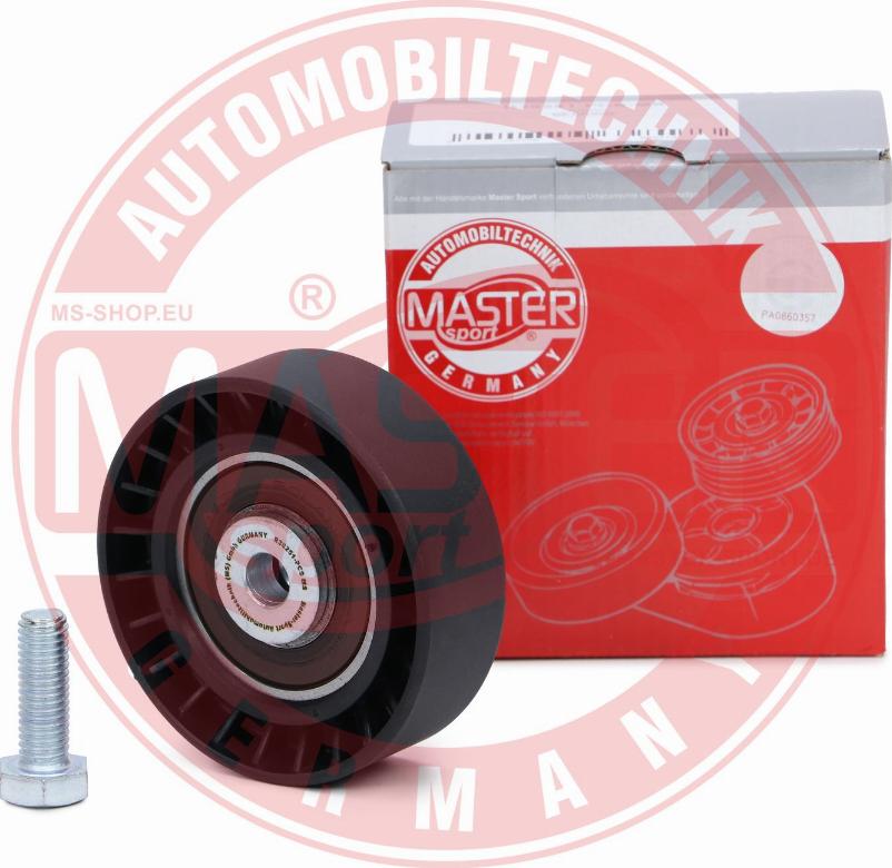 MASTER-SPORT R38251-PCS-MS - Паразитний / провідний ролик, поліклиновий ремінь autozip.com.ua