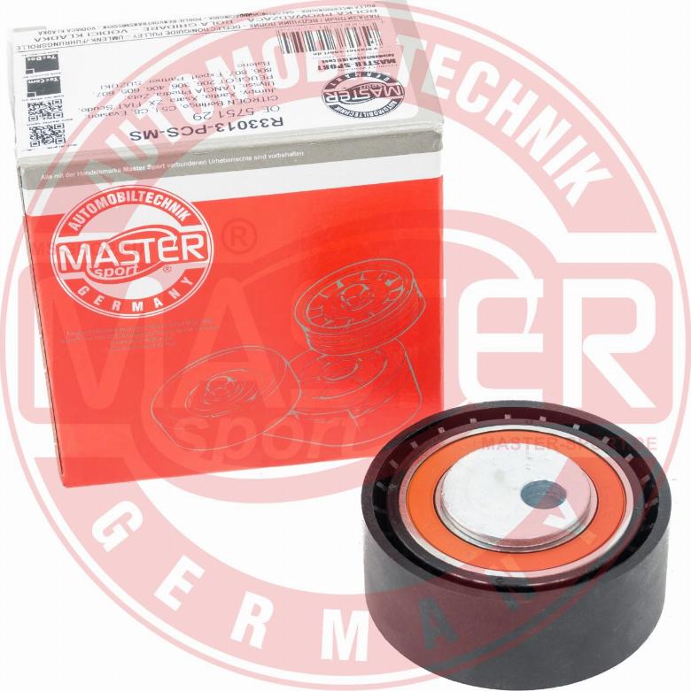 MASTER-SPORT R33013-PCS-MS - Паразитний / провідний ролик, поліклиновий ремінь autozip.com.ua