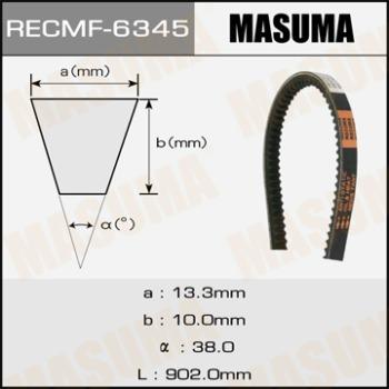 MASUMA 6345 - Клиновий ремінь autozip.com.ua