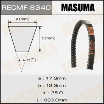 MASUMA 8340 - Поліклиновий ремінь autozip.com.ua