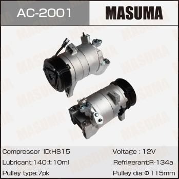 MASUMA AC-2001 - Компресор, кондиціонер autozip.com.ua
