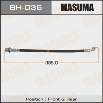 MASUMA BH-036 - Гальмівний шланг autozip.com.ua