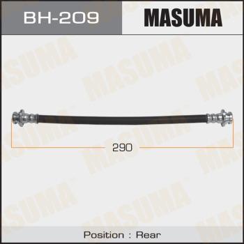 MASUMA BH-209 - Гальмівний шланг autozip.com.ua