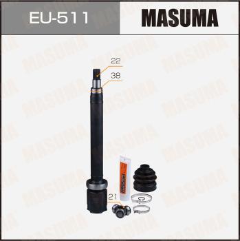 MASUMA EU-511 - Шарнір, ШРУС, приводний вал autozip.com.ua