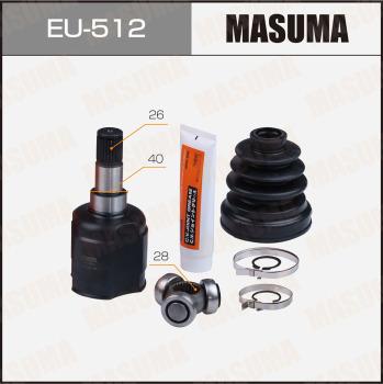 MASUMA EU512 - Шарнір, ШРУС, приводний вал autozip.com.ua