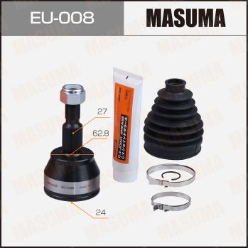 MASUMA EU008 - Шарнір, ШРУС, приводний вал autozip.com.ua