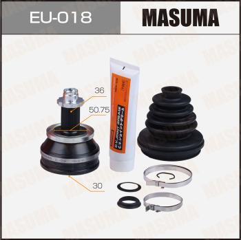 MASUMA EU-018 - Шарнір, ШРУС, приводний вал autozip.com.ua