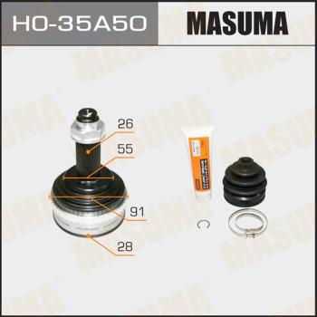 MASUMA HO-35A50 - Шарнір, ШРУС, приводний вал autozip.com.ua