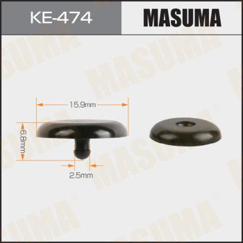 MASUMA KE-474 - Зажим, молдинг / захисна накладка autozip.com.ua