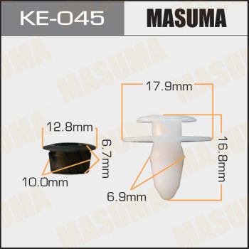 MASUMA KE-045 - Зажим, молдинг / захисна накладка autozip.com.ua