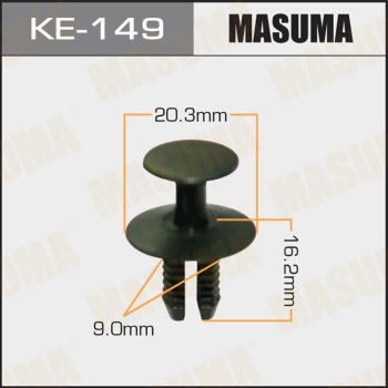 MASUMA KE-149 - Зажим, молдинг / захисна накладка autozip.com.ua