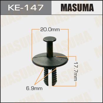 MASUMA KE-147 - Зажим, молдинг / захисна накладка autozip.com.ua