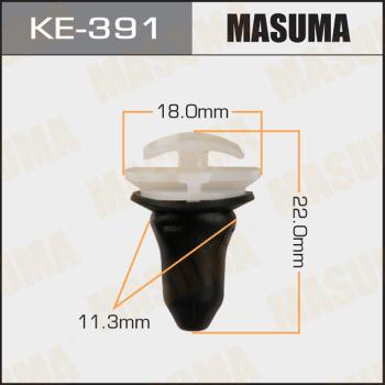 MASUMA KE-391 - Зажим, молдинг / захисна накладка autozip.com.ua