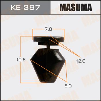 MASUMA KE-397 - Зажим, молдинг / захисна накладка autozip.com.ua