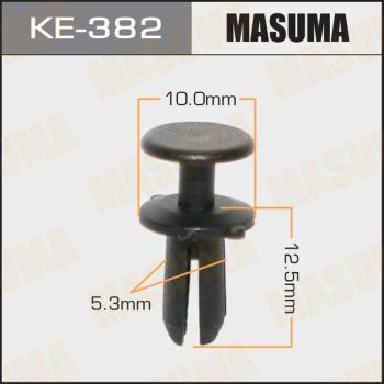 MASUMA KE-382 - Зажим, молдинг / захисна накладка autozip.com.ua