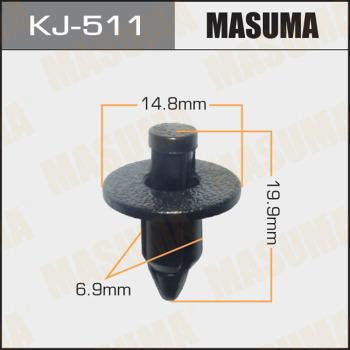 MASUMA KJ-511 - Зажим, молдинг / захисна накладка autozip.com.ua