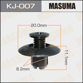 MASUMA KJ-007 - Зажим, молдинг / захисна накладка autozip.com.ua