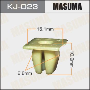 MASUMA KJ-023 - Зажим, молдинг / захисна накладка autozip.com.ua