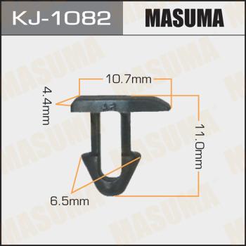 MASUMA KJ1082 - Зажим, молдинг / захисна накладка autozip.com.ua