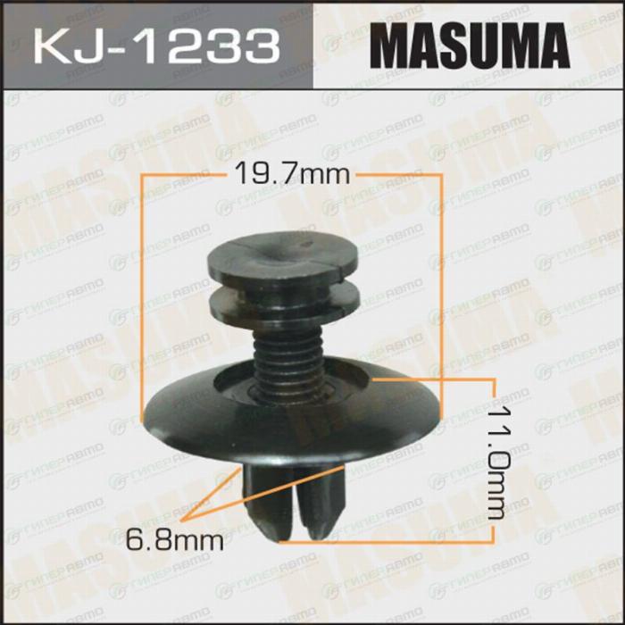 MASUMA KJ1233 - Ремкомплект, шворінь поворотного кулака autozip.com.ua