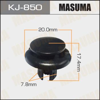 MASUMA KJ-850 - Зажим, молдинг / захисна накладка autozip.com.ua